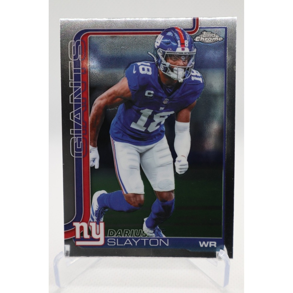 2025 Topps Chrome Football Base #226 Darius Slayton Giants